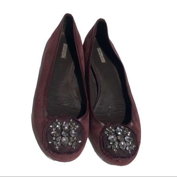 Vera Wang Shoes - VERA WANG suede ballerina flats